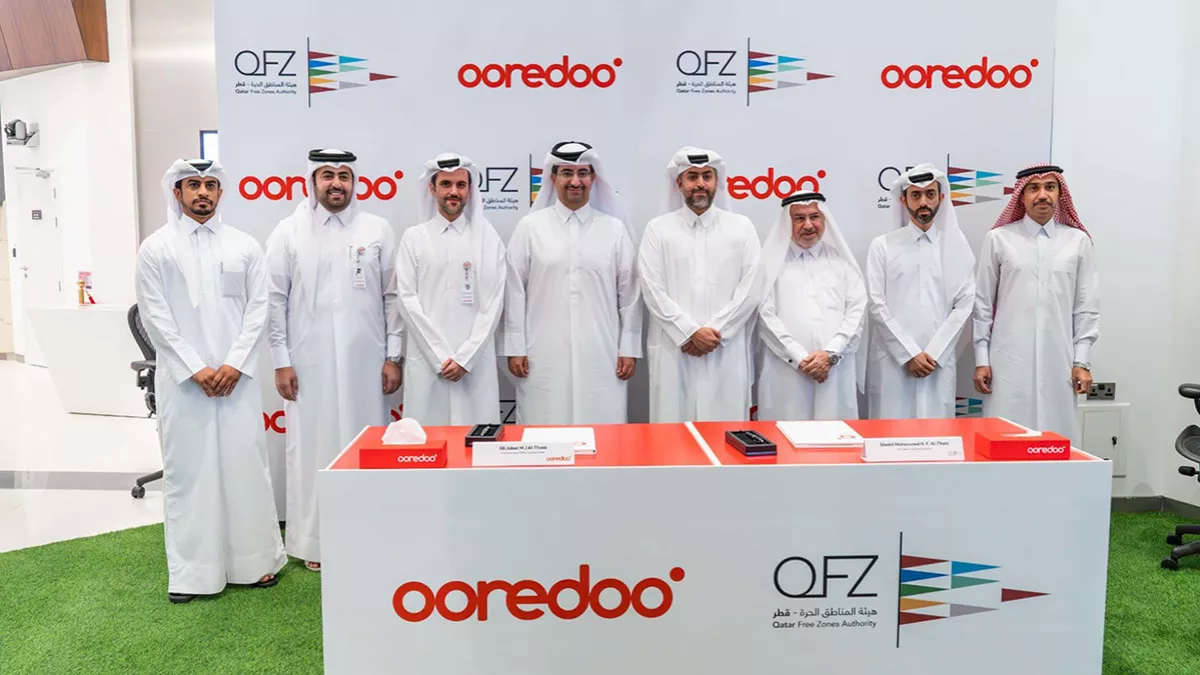 Ooredoo, announced the signing of MoU with Qatar Free Zones Authority to support international businesses and investment in the country