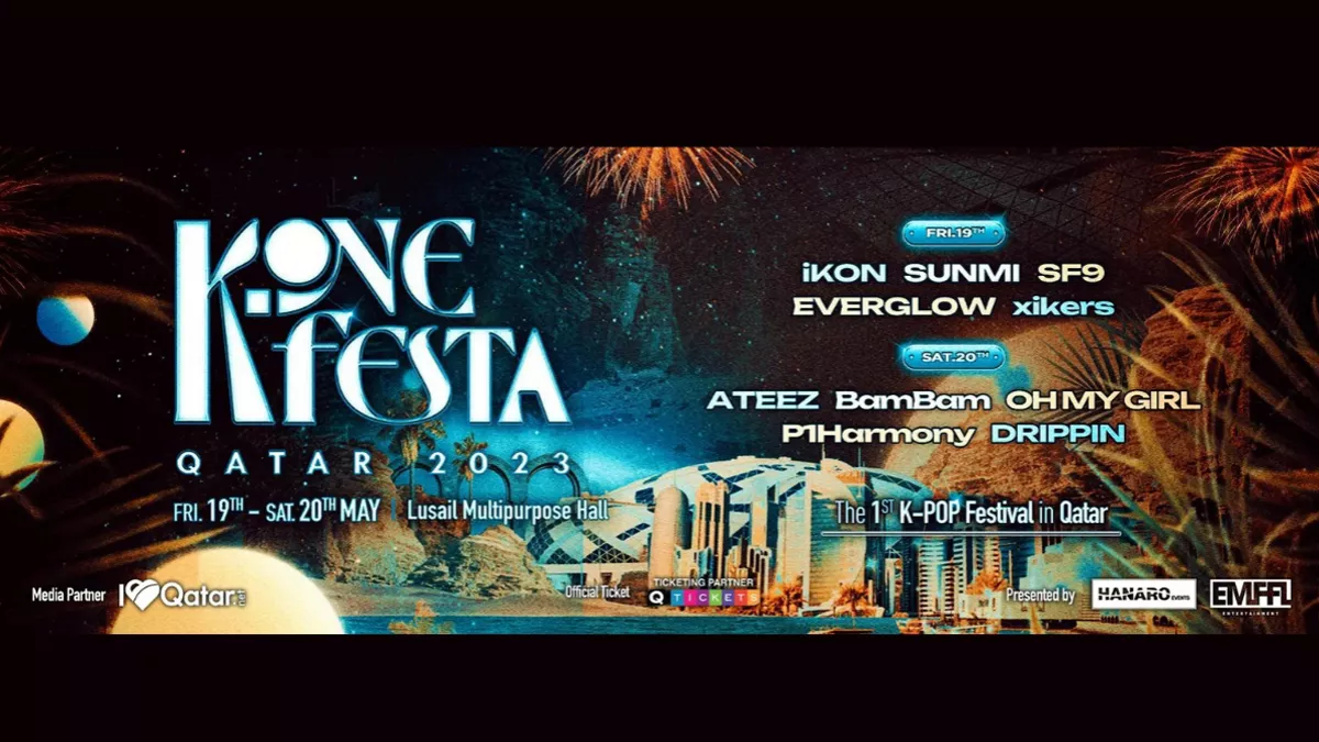 K.One Festa Qatar 2023 concert which was set to take place this month has been postponed