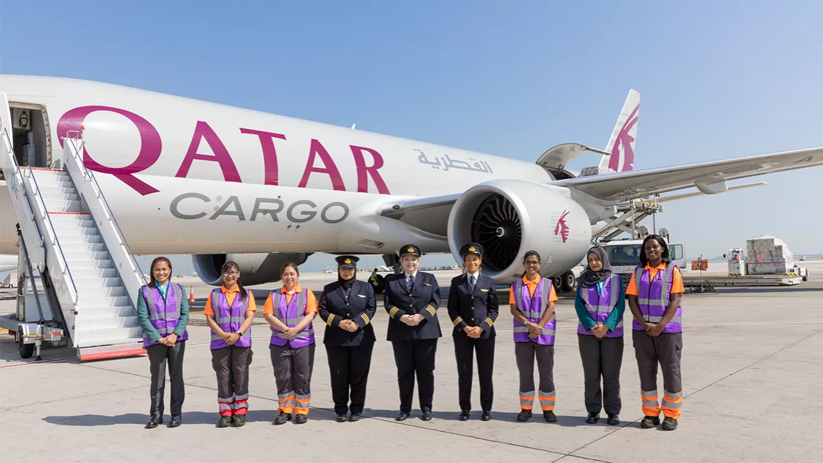 Qatar Airways dedicated a week to uniting female staff, supporting their growth within the aviation industry 