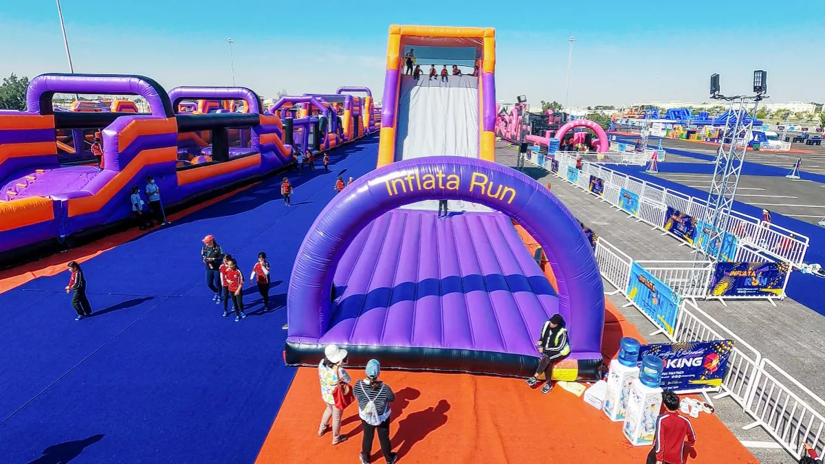 E3 was awarded Guinness World Records with the Longest Inflatable Obstacle Course at the InflataRUN event