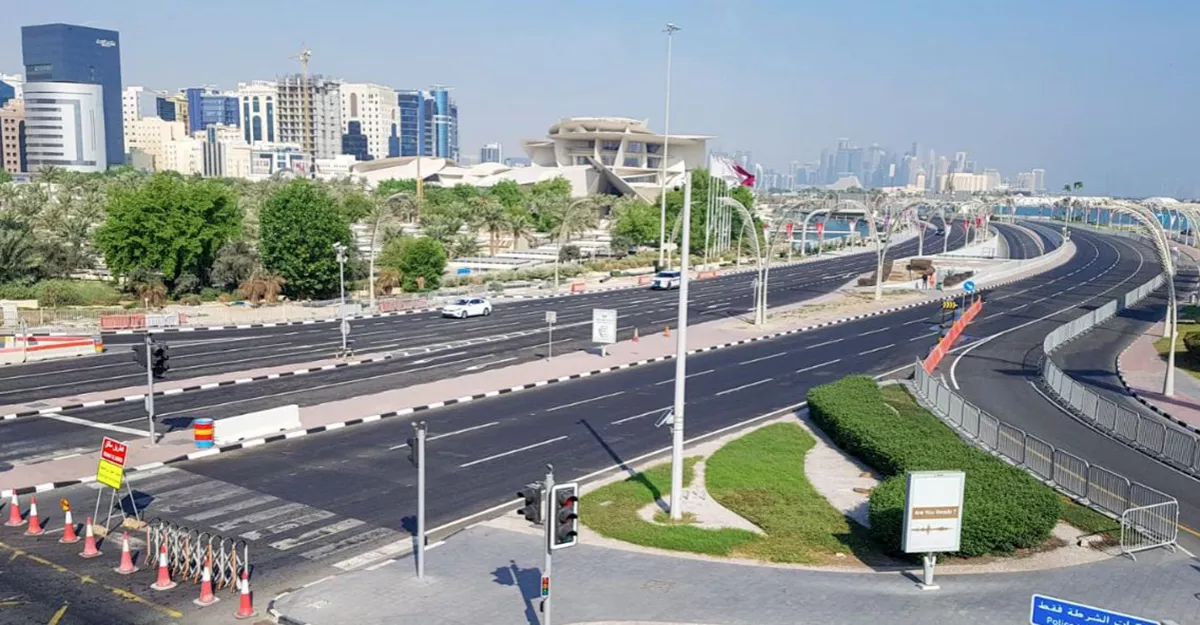 Some roads leading to Central Doha and Corniche closed to traffic from November 1