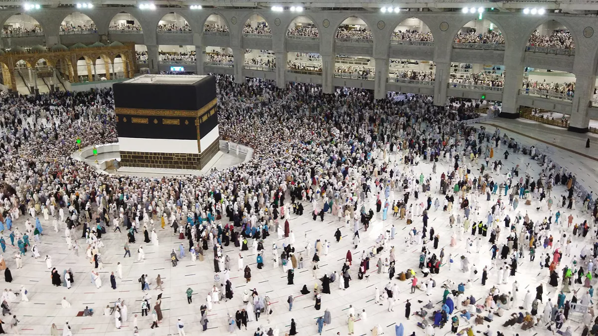 Number of pilgrims during this holy month of Ramadan has doubled