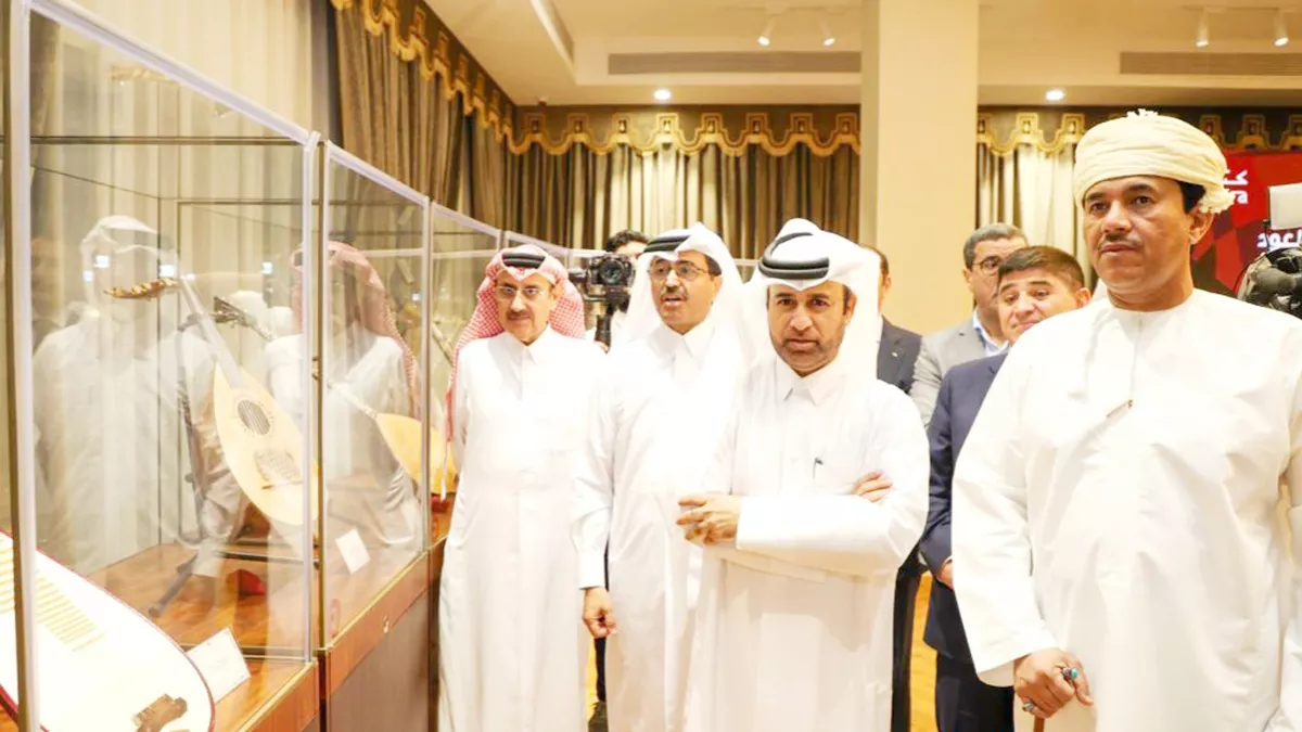 Katara Oud Centre at the Cultural Village was formally opened yesterday