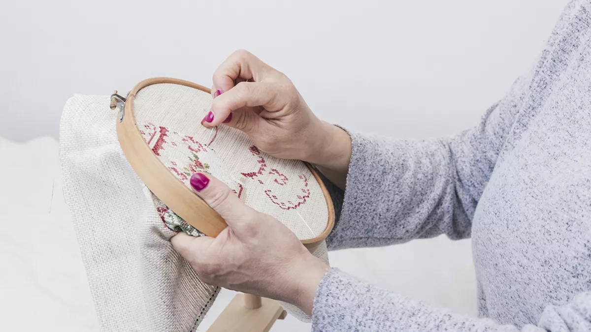 Hand Embroidery Workshop at Katara Cultural VIllage
