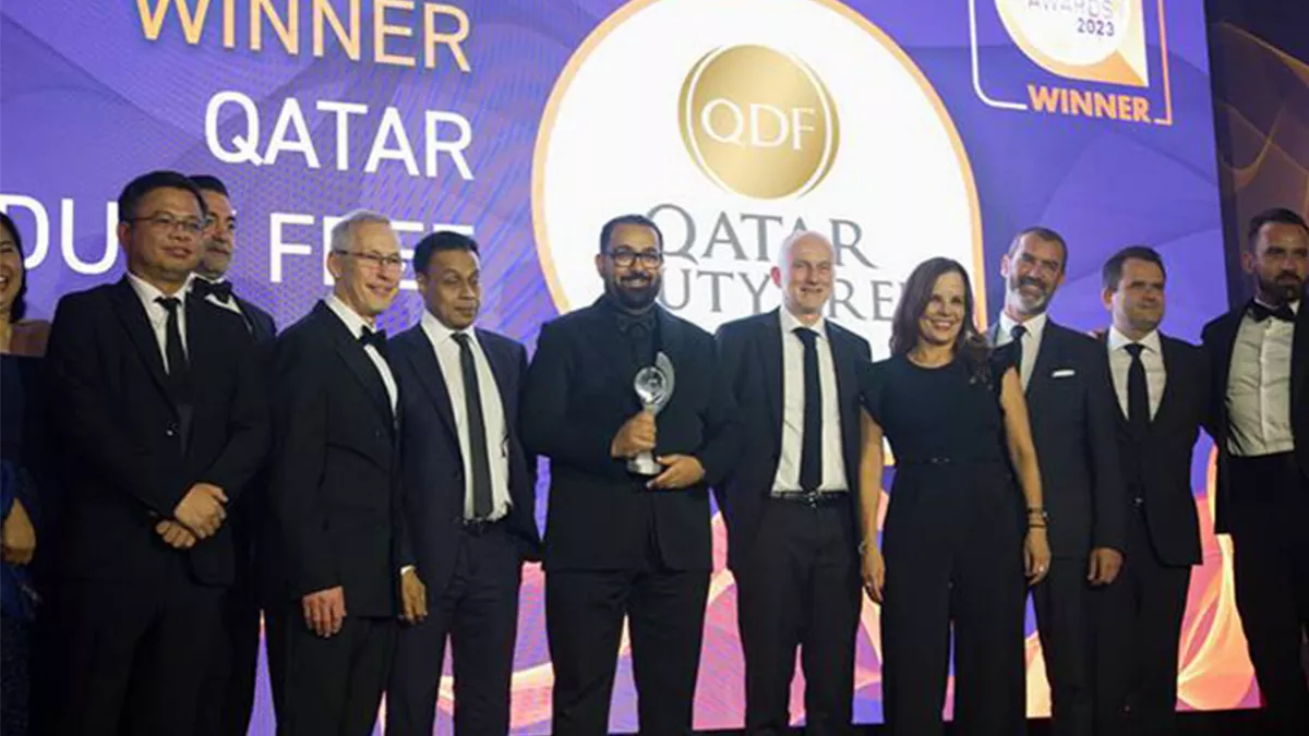 Qatar Duty Free won awards for Airport Retailer of the Year, Best New Shop Opening for Timevallee, and Outstanding Contribution for Senior Vice President