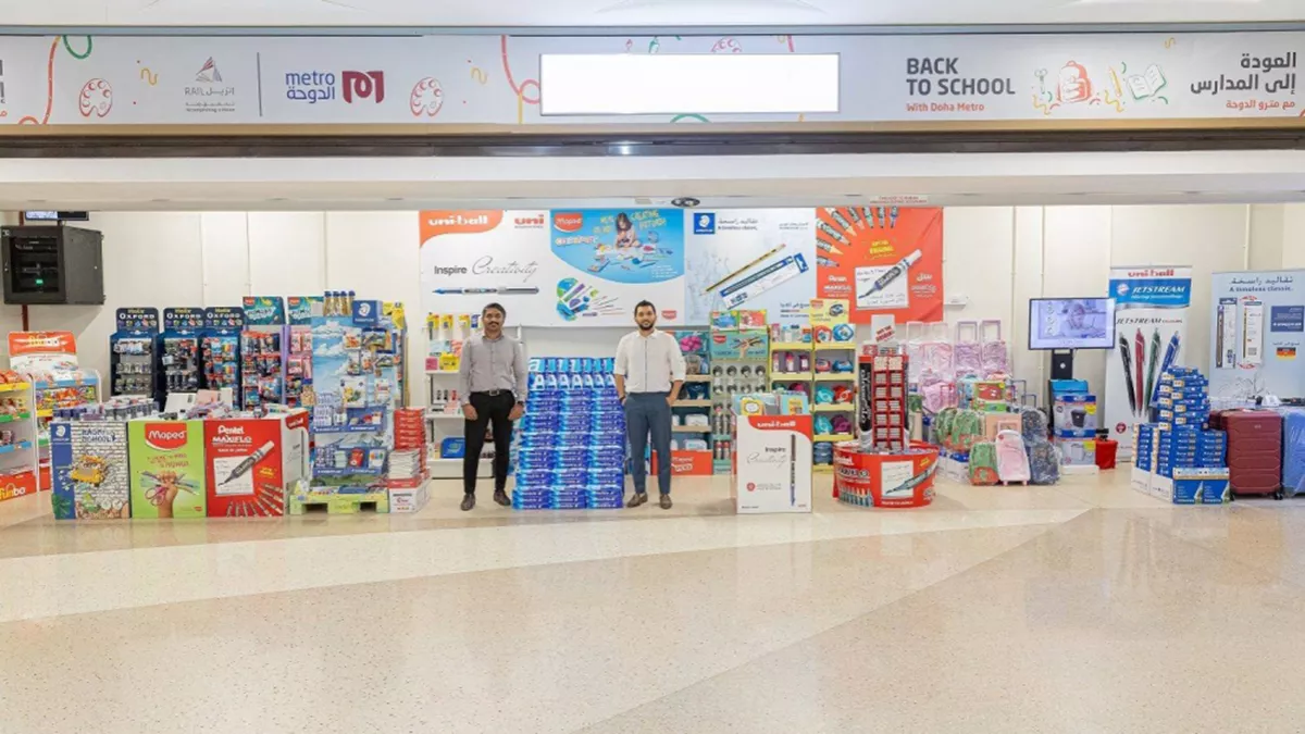 Qatar Rail launched the “Back to School” event at Sport City Station in Doha Metro, from August 25 to September 3