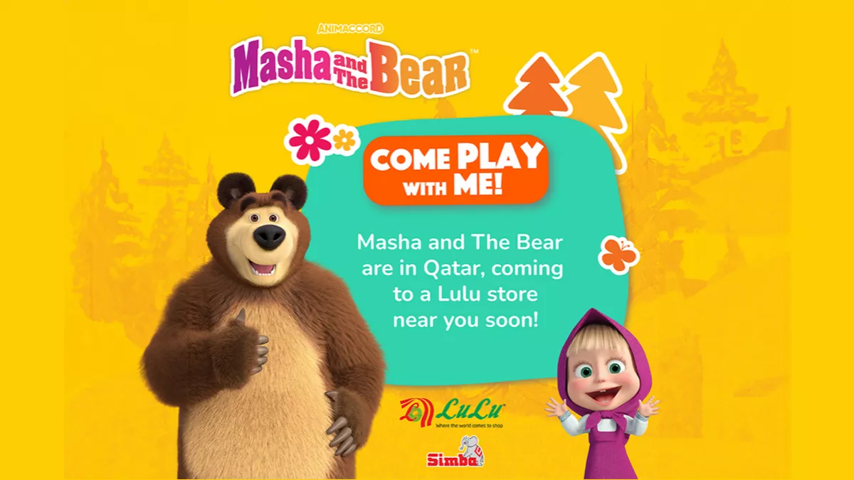 Meet & Greet with Masha and The Bear at LuLu outlets from October 24