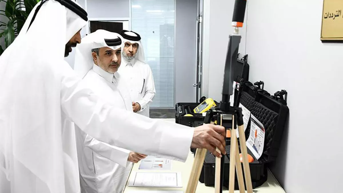 A platform for the public to learn about the analysis of non-ionizing radiation frequencies was inaugurated in Qatar