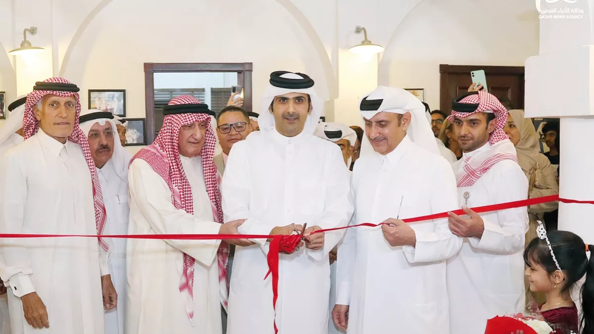 The second art exhibition “Contemporary Art in the Service of Identity and Heritage” opened at Al Jasra Cultural and Social Club
