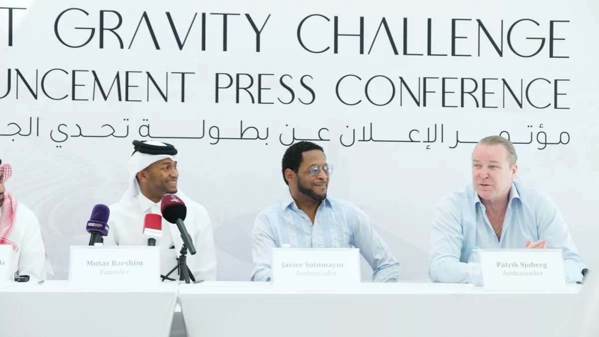Launch of the What Gravity Challenge; event to take place on May 9 at Katara Amphitheatre