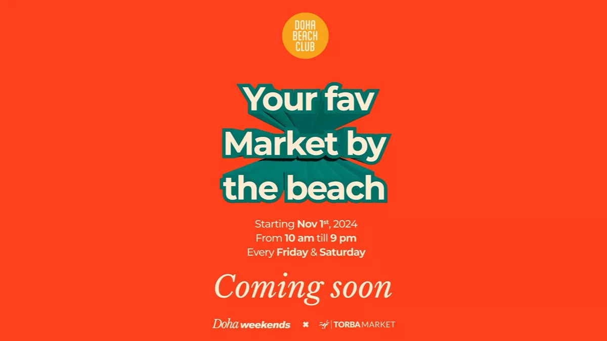 Doha Weekends x Torba Market at Doha Beach Club from 1 November to 31 December 2024