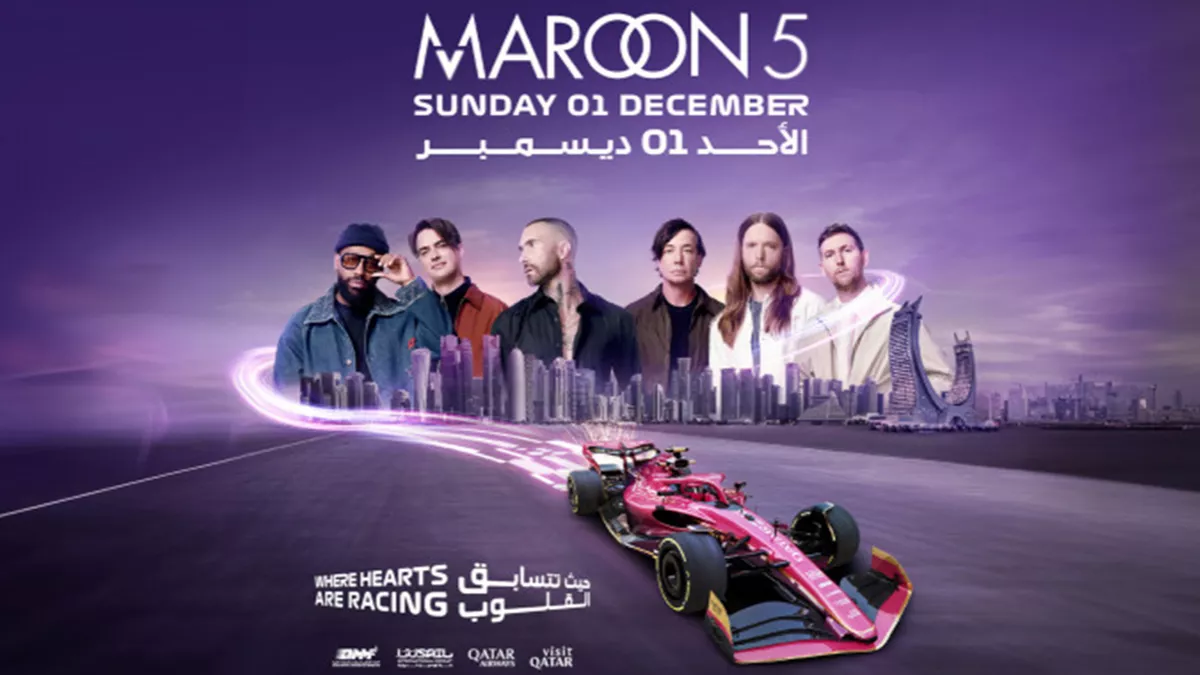 Maroon 5 at Formula 1 Qatar Grand Prix 2024; get your ticket now 