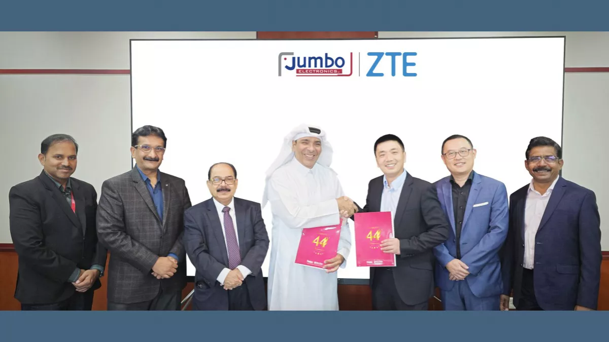 Jumbo Electronics partners with ZTE, will offer businesses and consumers in Qatar cutting-edge connection options