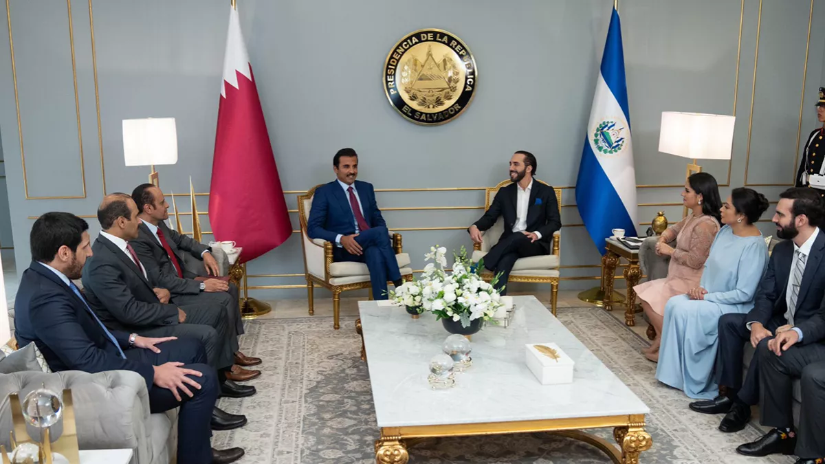 HH The Amir Sheikh Tamim bin Hamad Al Thani successfully concluded his state visit to the Republic of El Salvador on Wednesday