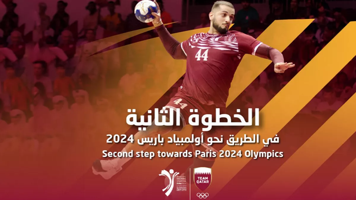 Qatari handball team achieved a major victory in its second match in the Asian men’s handball qualifiers for the 33rd Summer Olympic Games 