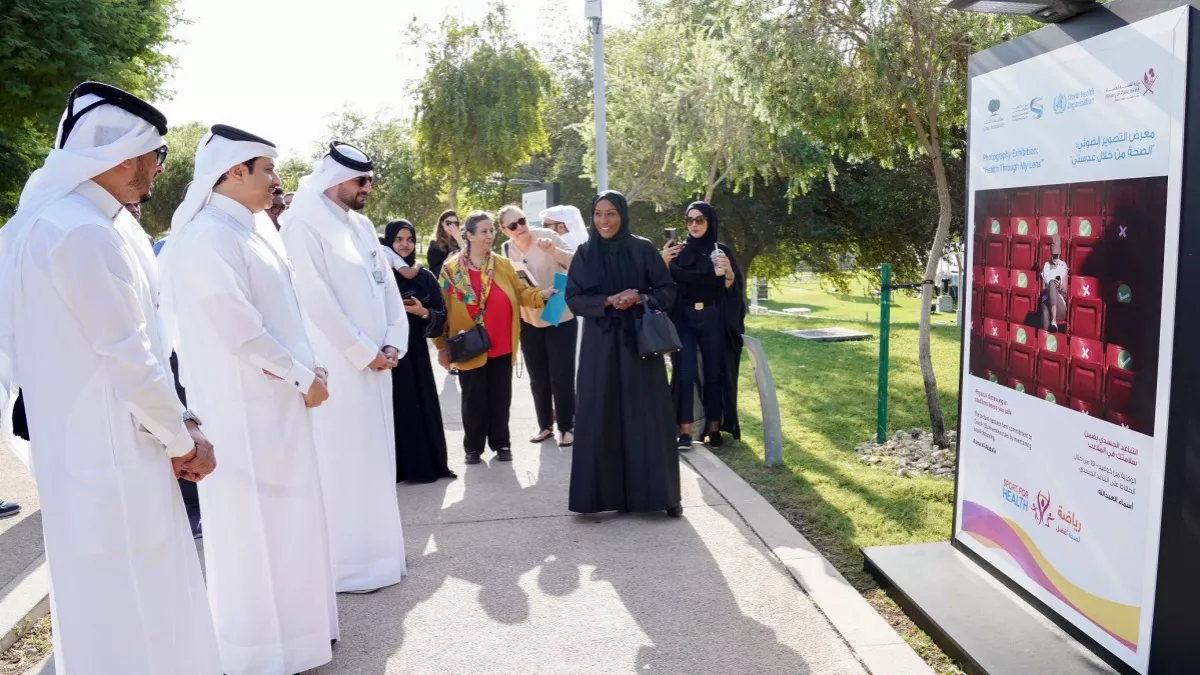 "Health Through My Lens" officially opened at Education City’s Oxygen on Nov 10