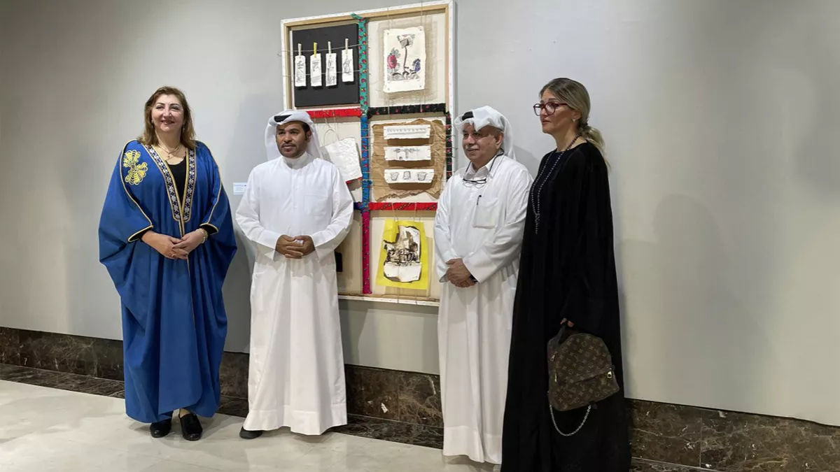 ‘Out of the Box’ exhibition opened at the Souq Waqif Arts Center on Sunday