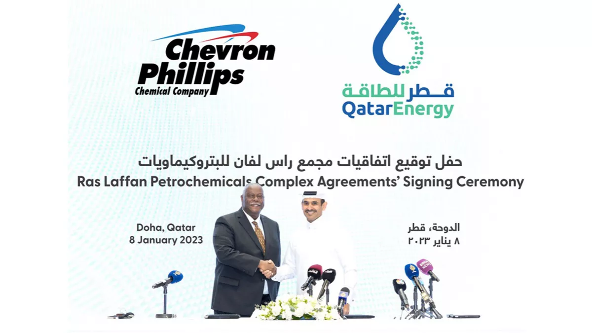 QatarEnergy agreement with Chevron Phillips Chemical Company LLC; marks QatarEnergy’s largest investment ever in Qatar’s petrochemicals sector