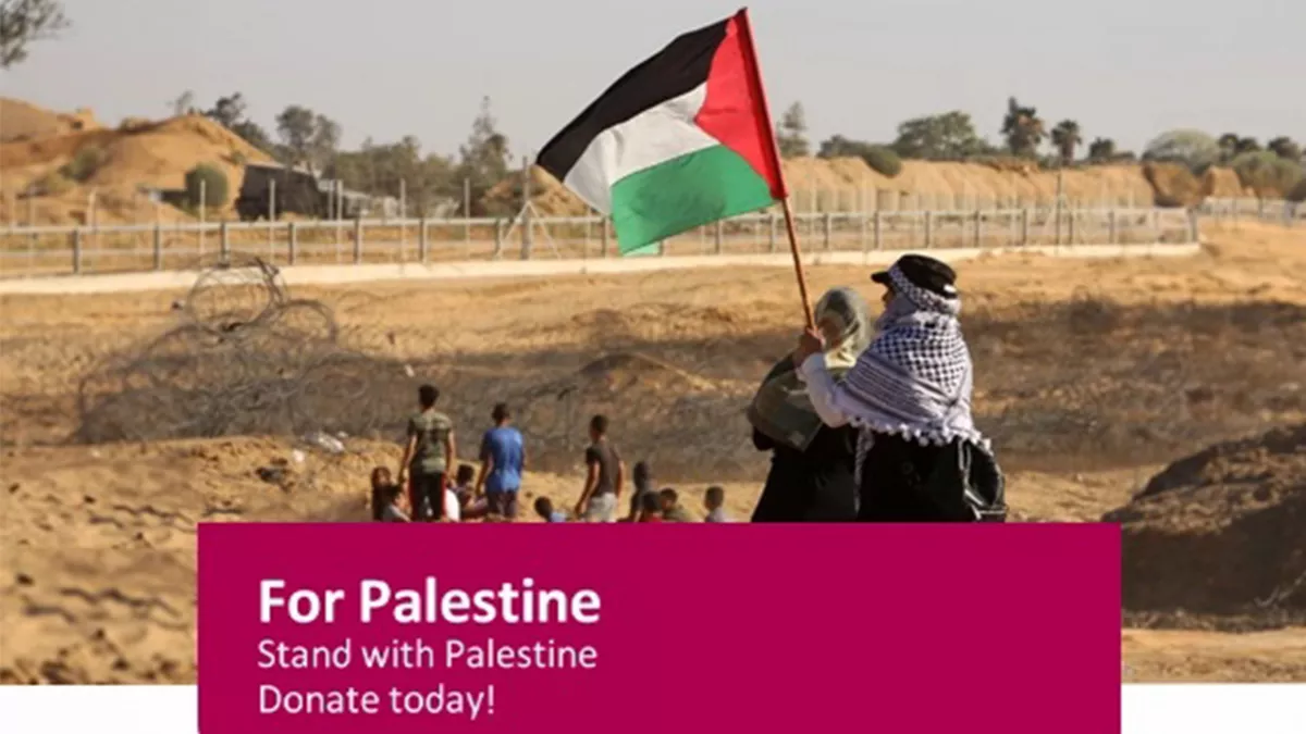 Qatar Charity has launched a relief campaign entitled 'For Palestine' to meet the urgent humanitarian needs in Palestine