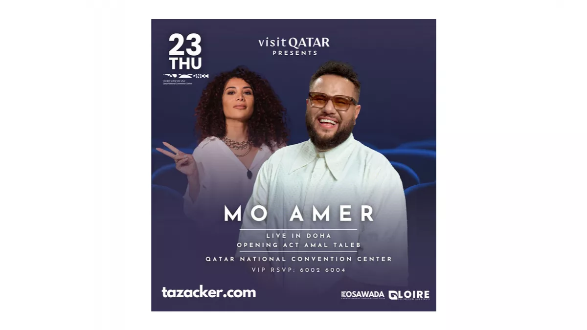 Mo Amer Live In Doha on May 23