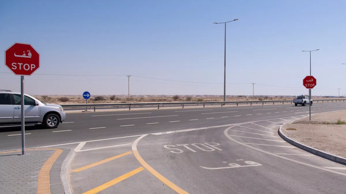 Ashghal announced the completion of development and improvement works on part of Al-Sailiya Road