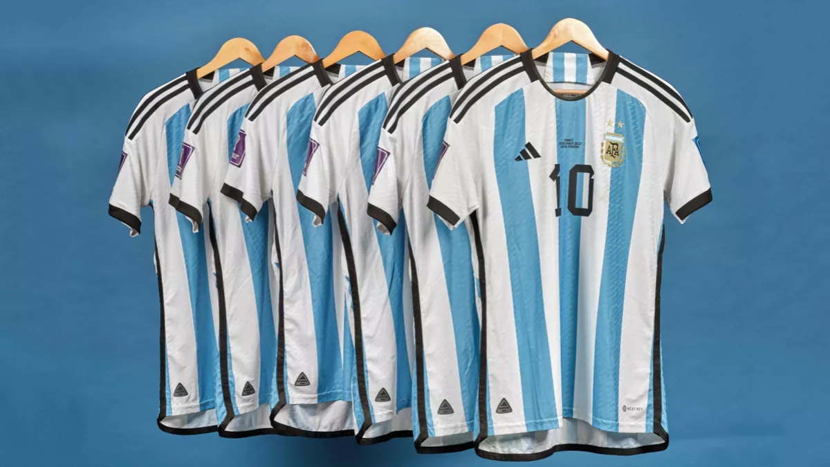 Six jerseys of soccer icon Lionel Messi worn during Argentina's winning run last World Cup have been sold for $7.8 million