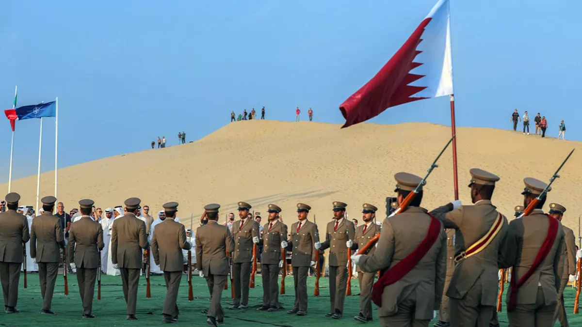 'Desert Camp' held for forces participating in securing Qatar 2022