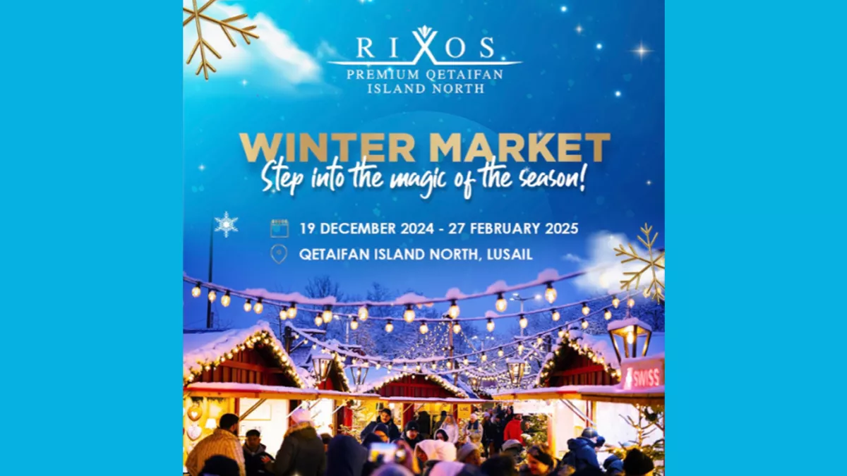 Winter Market Festival at Rixos Premium Qetaifan Island North from December 19