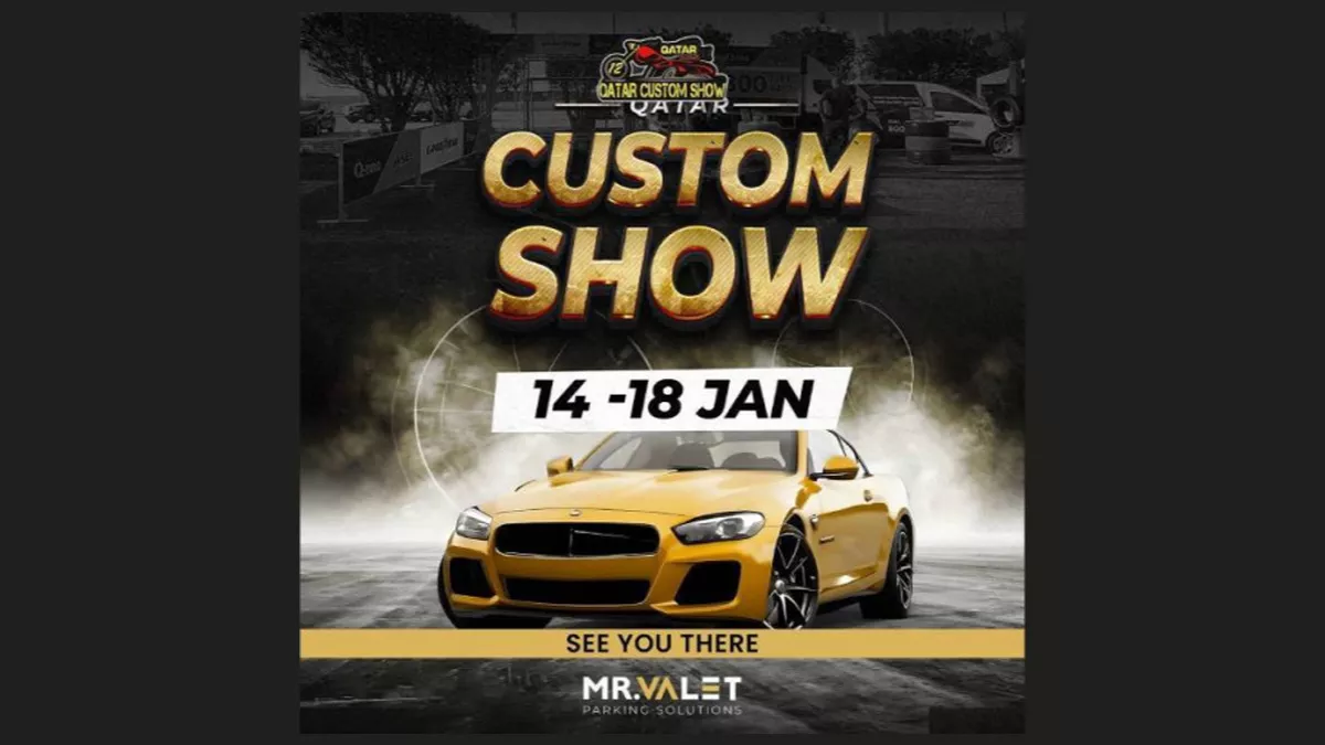 Qatar Custom Show 2025 from January 14 to 18