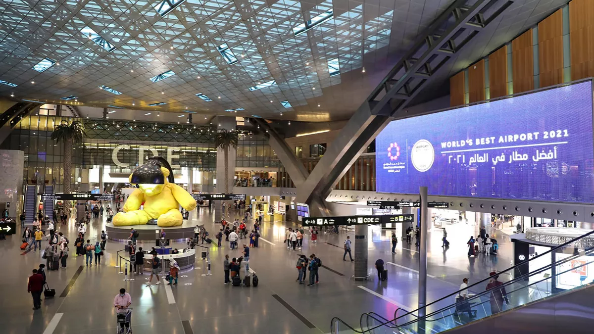 Hamad International Airport witnessed a significant increase of 25% in passenger traffic in the first half of 2024