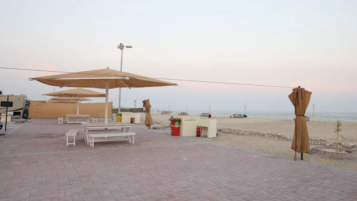 MOECC announced the soft opening of a new beach dedicated to motorhome owners 