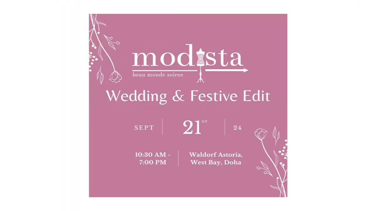 Modista: Wedding and Festive Edit on September 21