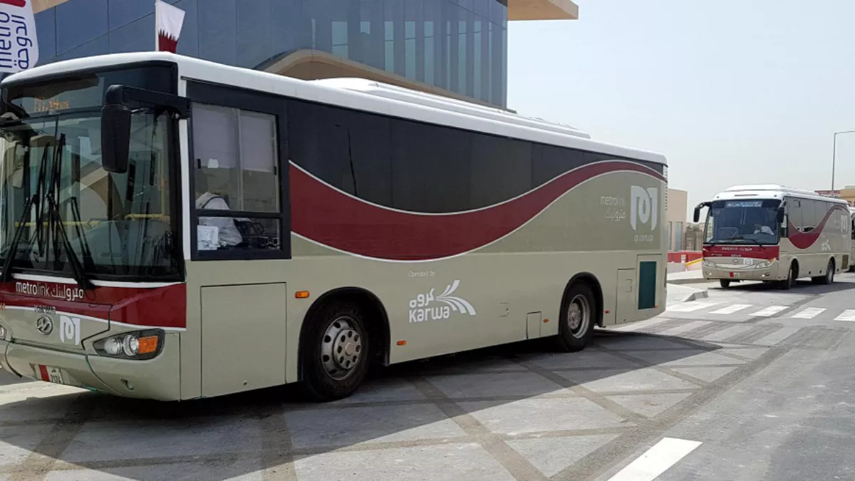 New metrolink route M212 from the Al Riffa Mall of Qatar station inaugurated