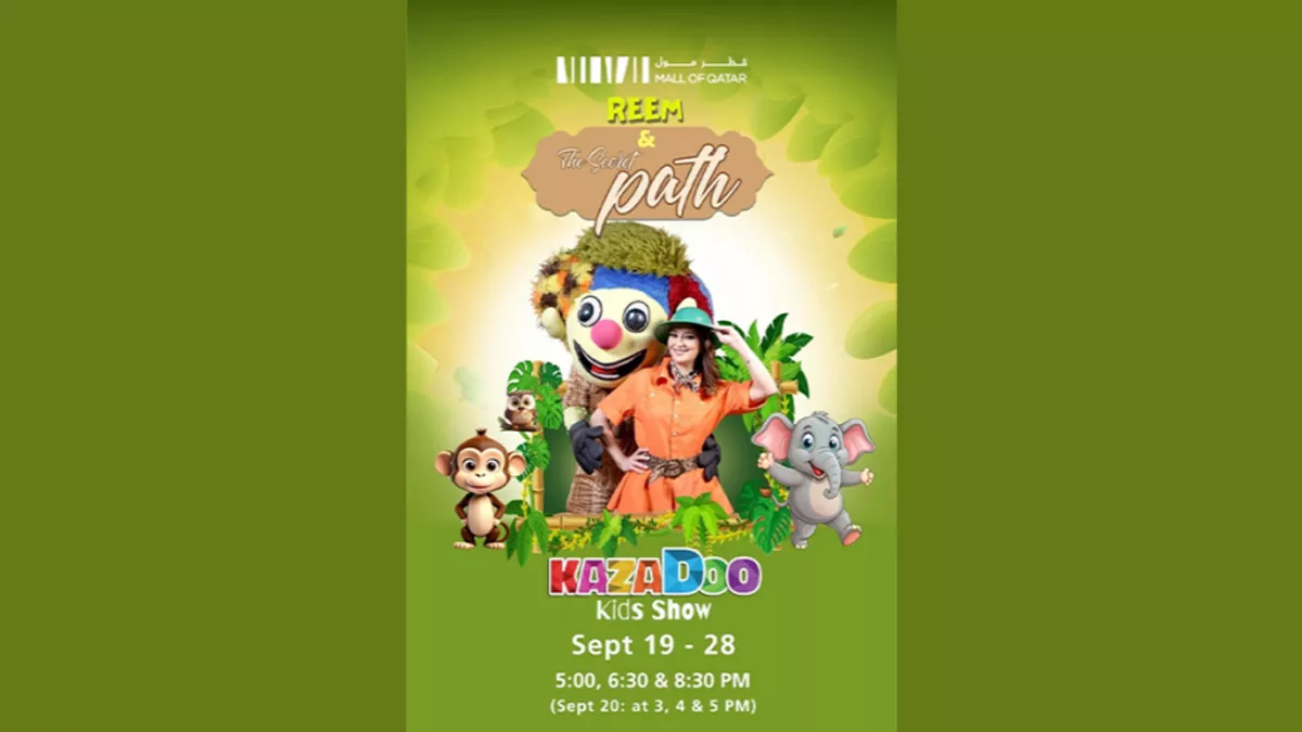 Reem & The Secret Path Kazadoo Show at Mall of Qatar from September 19 to 28