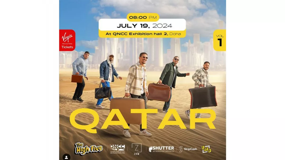 High Five Arabic Stand-Up Comedy Show at QNCC on July 19