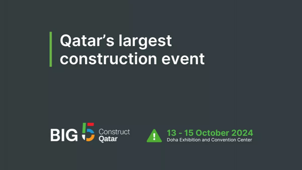 BIG 5 Construct Qatar from October 13 to 15