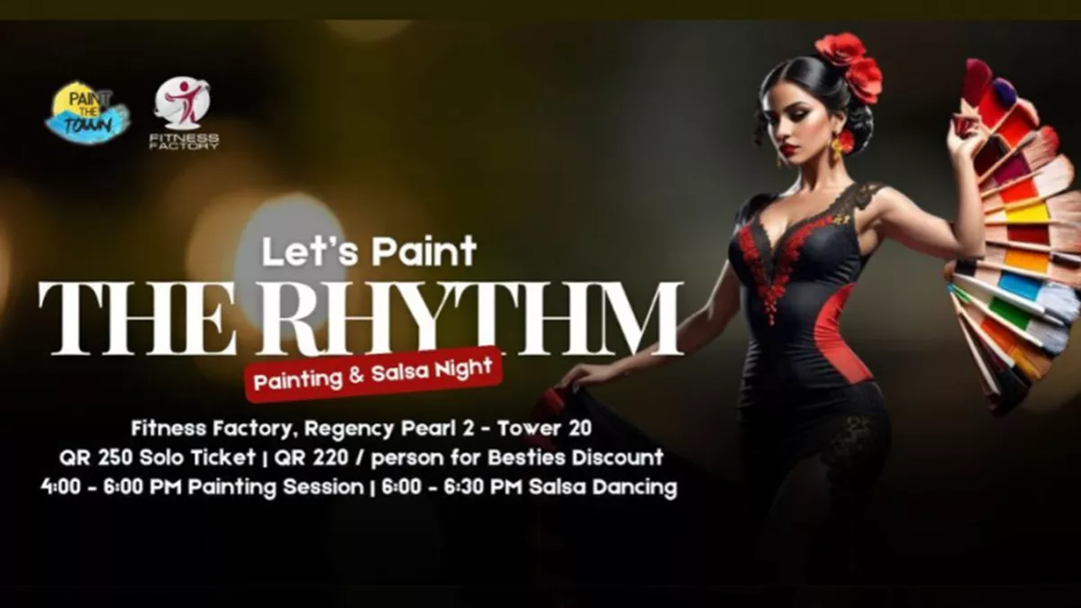 Paint the Rhythm on October 4 at Regency Pearl 2