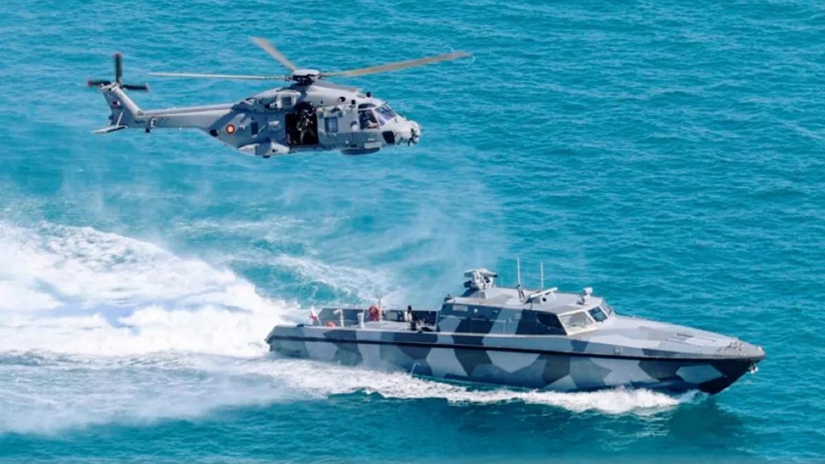 Qatar Armed Forces concluded the Stormy Waves (1) joint exercise with the US side
