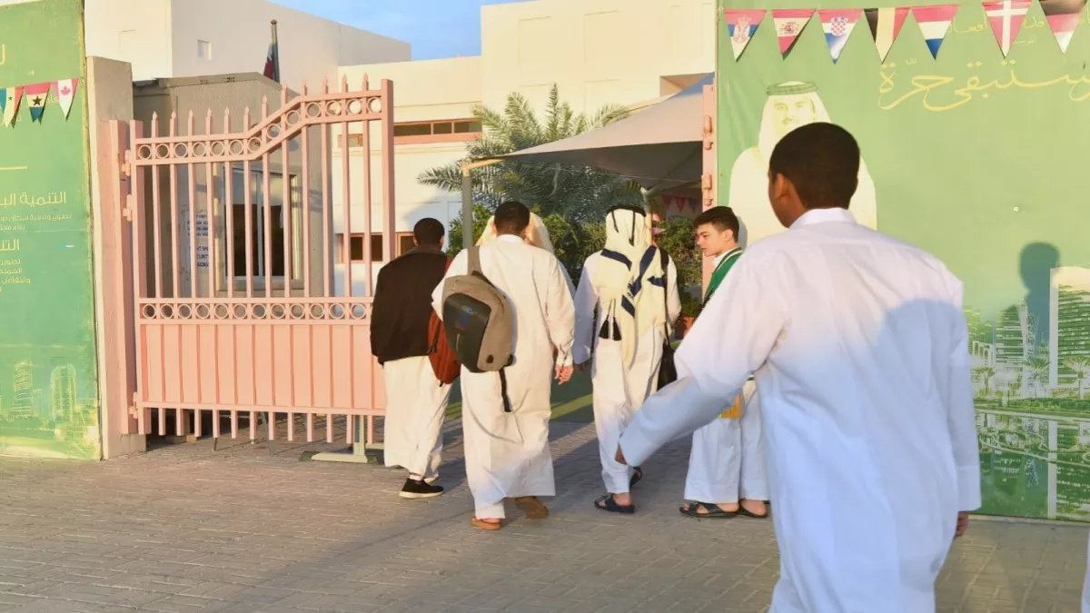 Schools have reopened in Qatar after a month-long break