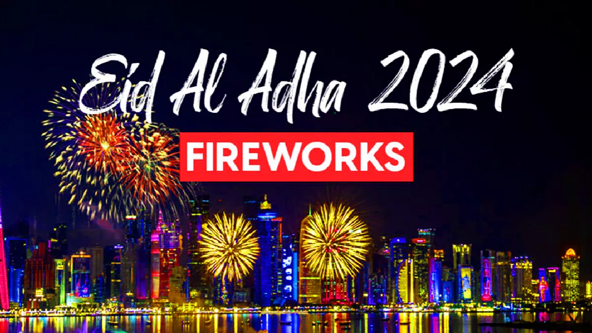 Eid Al-Adha Fireworks in Qatar 2024 