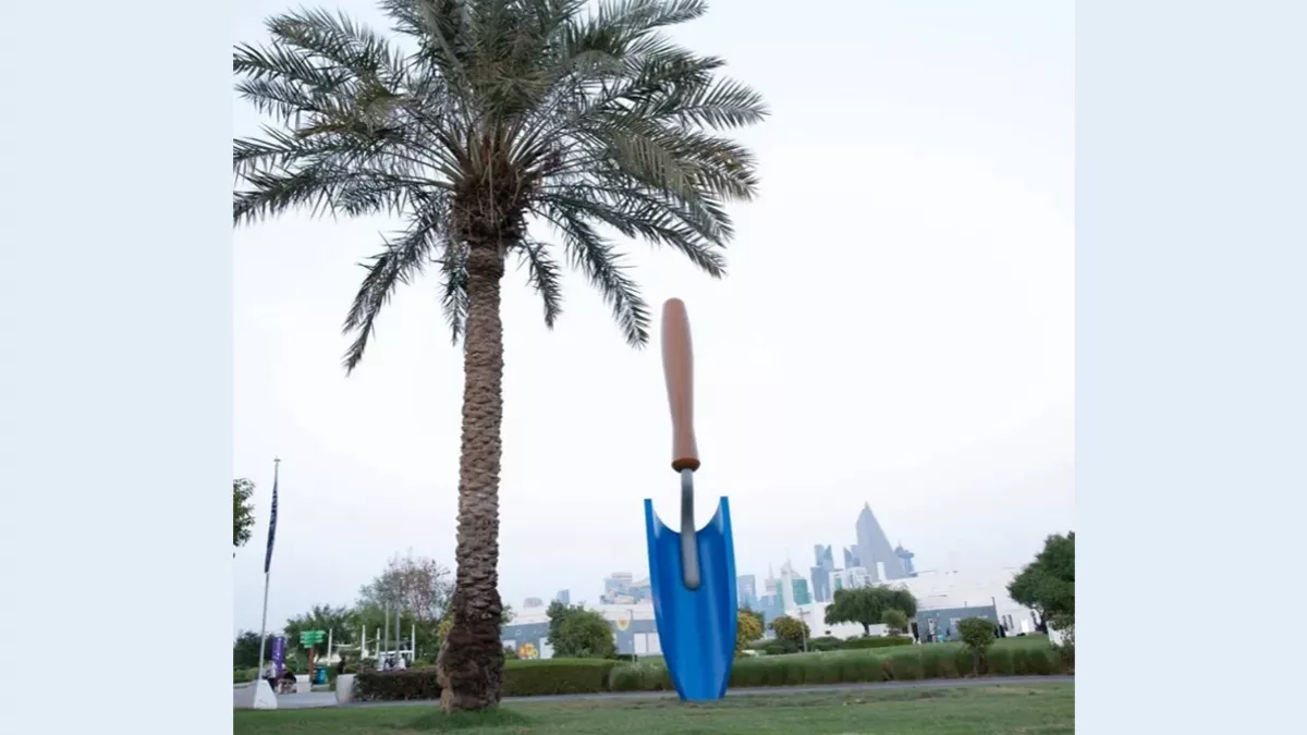 'Plantoir, Blue' to be displayed at Expo 2023 Doha taking place in Al Bidda Park