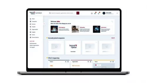 Qatar's first-ever digital portal for investors, Invest Qatar Gateway, unveiled by IPA Qatar