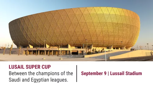 Qatar FIFA World Cup final venue to arrange Lusail Super Cup on September 9