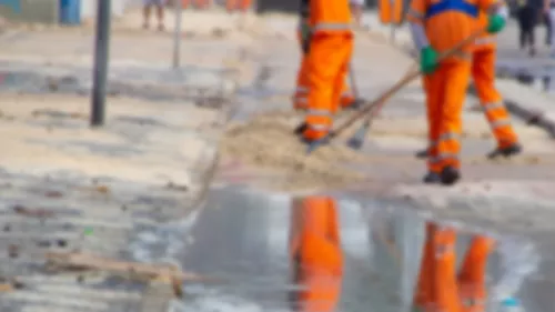 Intensive collection exercises were carried to clear rainwater in Qatar, working for 24 hours straight