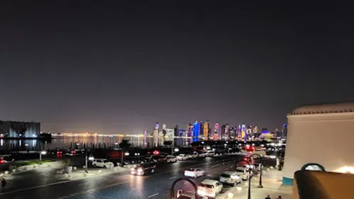 A brand new beach to be completed at the western façade of the Old Doha Port