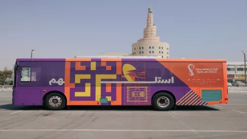 Seamless transportation with 2,385 dedicated buses during FIFA World Cup Qatar 2022 by Mowsalat (Karwa)