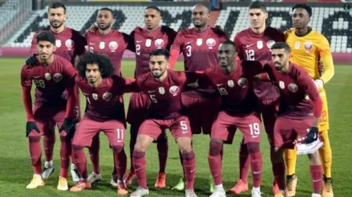 Qatar football team rose to 48th place in FIFA world ranking