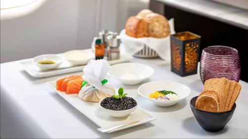 Qatar Airways introduces caviar service on its menu offering starting with 13 routes from August 15