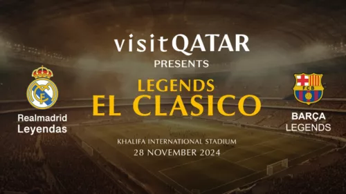 Tickets for the Legends El Clásico match are on sale now