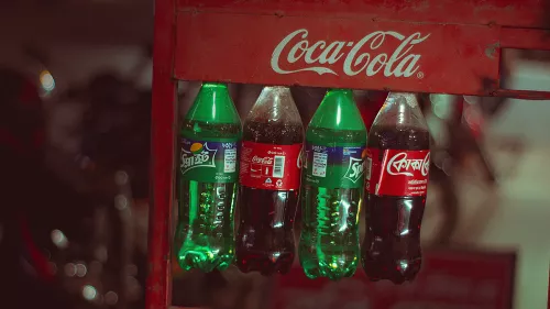 100% recycled bottles for Coca-Cola’s range of beverages introduced during FIFA World Cup Qatar 